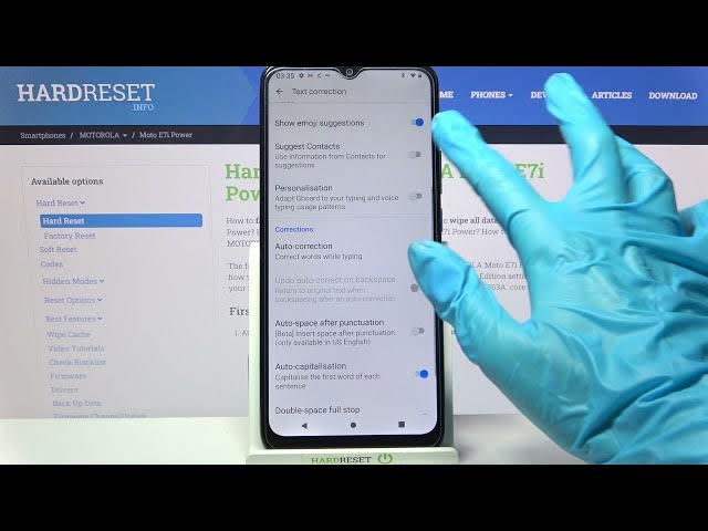 Video thumbnail for Turn Off Automatic Screen Rotation Feature - MOTOROLA Moto E7i Power & Display Modes