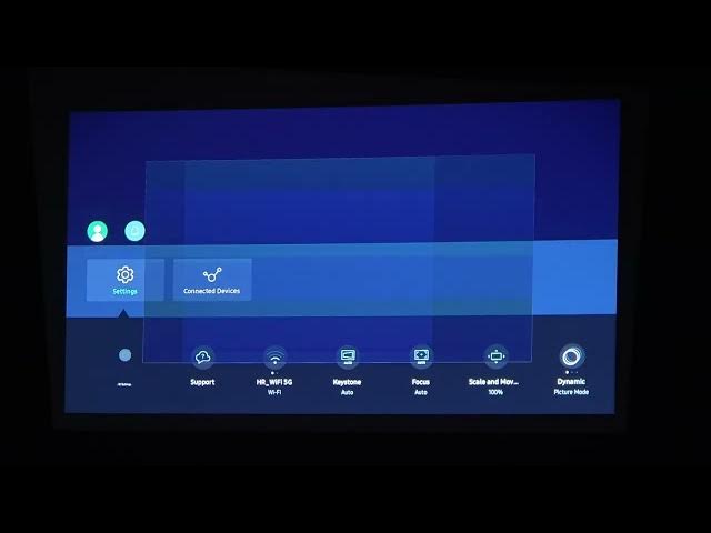 Video thumbnail for How To Change Contrast Level on SAMSUNG The Freestyle Projector - Set Higher Contrast on Samsung