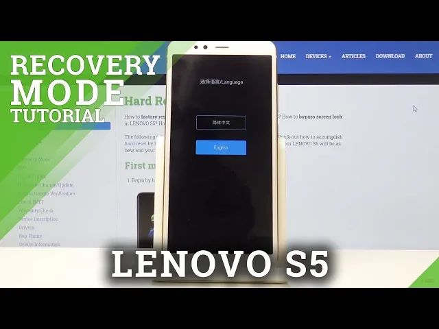 Video thumbnail for How to Open Recovery Mode in LENOVO S5 - Recovery Features