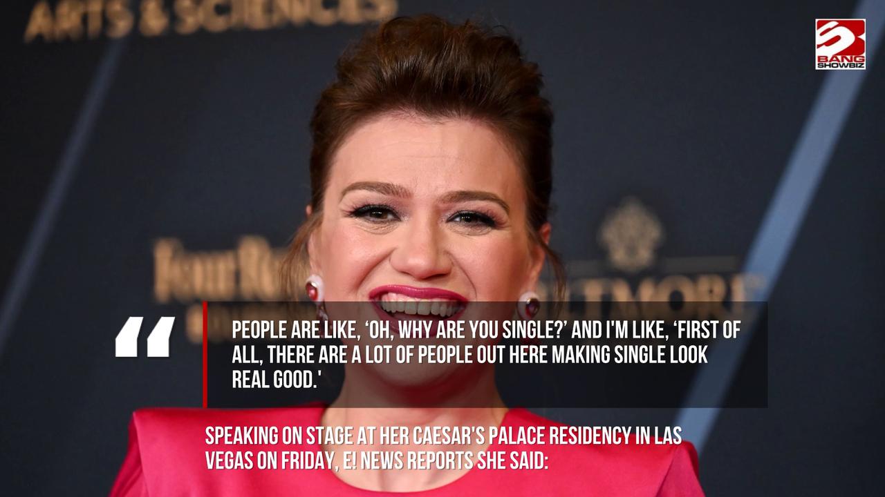 Video thumbnail for Kelly Clarkson reveals why she’s ‘so glad’ to be single