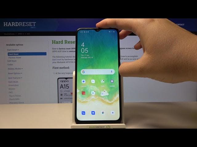 Video thumbnail for How to Power Off OPPO A15?