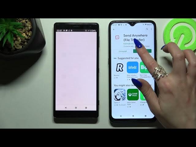 Video thumbnail for How to Transfer Files from SONY Xperia XZ2 to an Android Device // Send Anywhere App