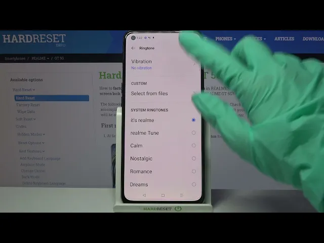 Video thumbnail for How to Change Vibration Pattern on REALME GT 5G – Manage Vibration Settings