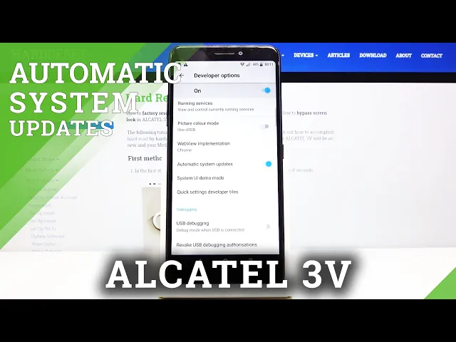 Video thumbnail for How to Set Automatic System Updates in ALCATEL 3V – Newest System Version