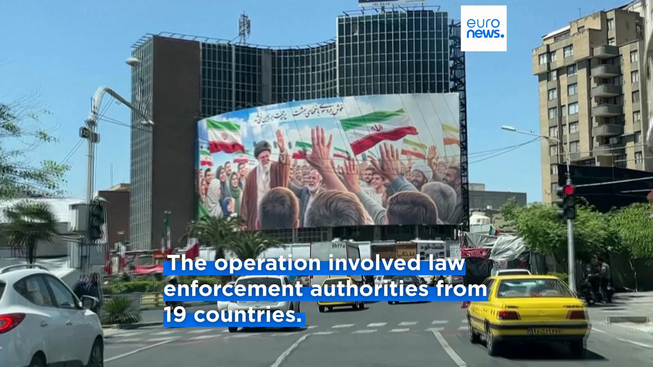 Video thumbnail for Europol disrupts thousands of IRGC online accounts across 19 countries
