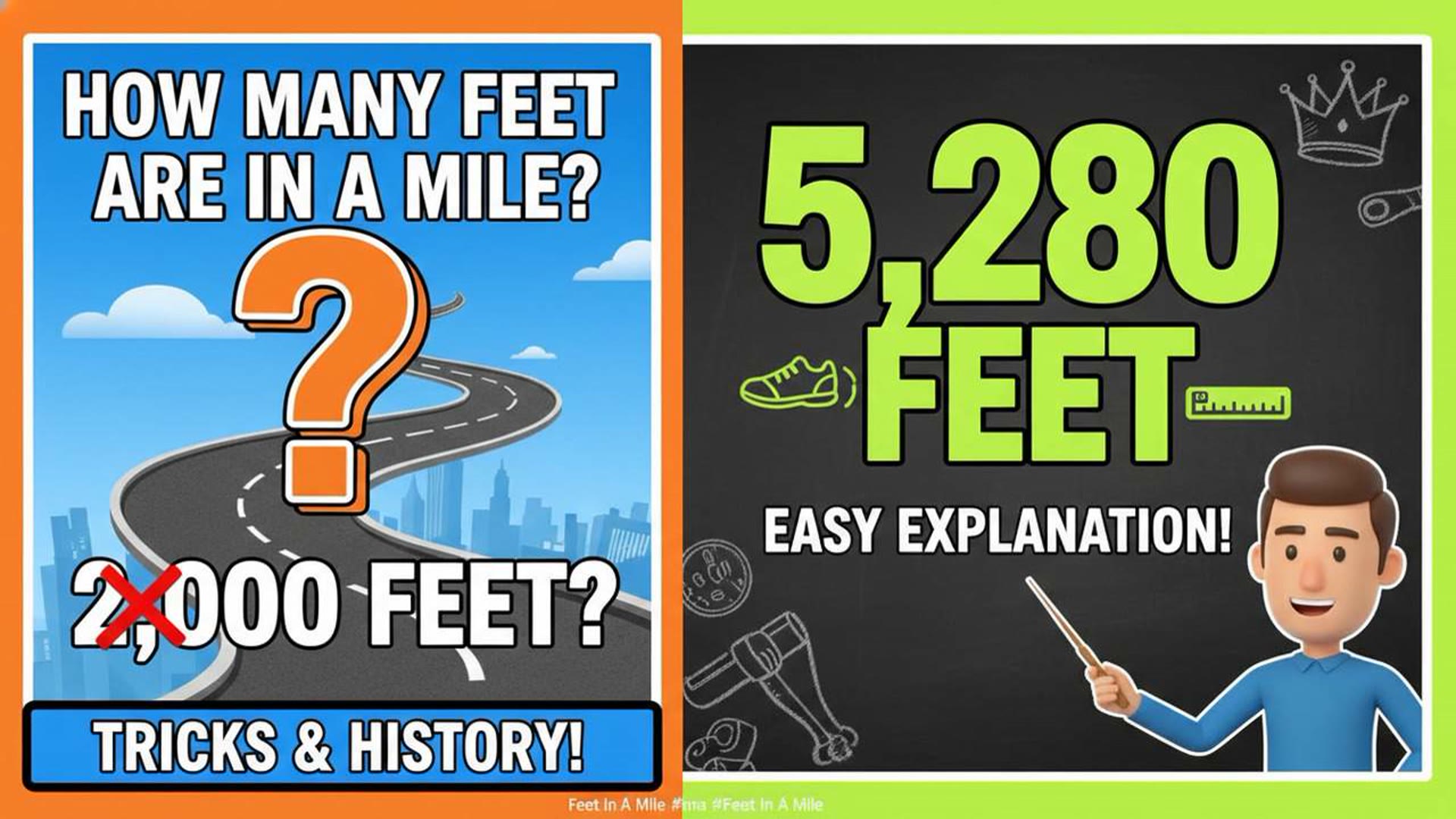 How Many Feet Are in a Mile? Easy Explanation