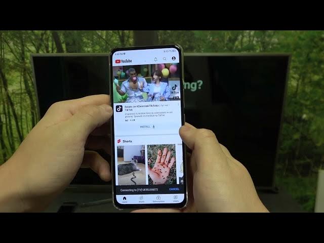 Video thumbnail for How to Cast Screen via YouTube in ZTE Axon 30