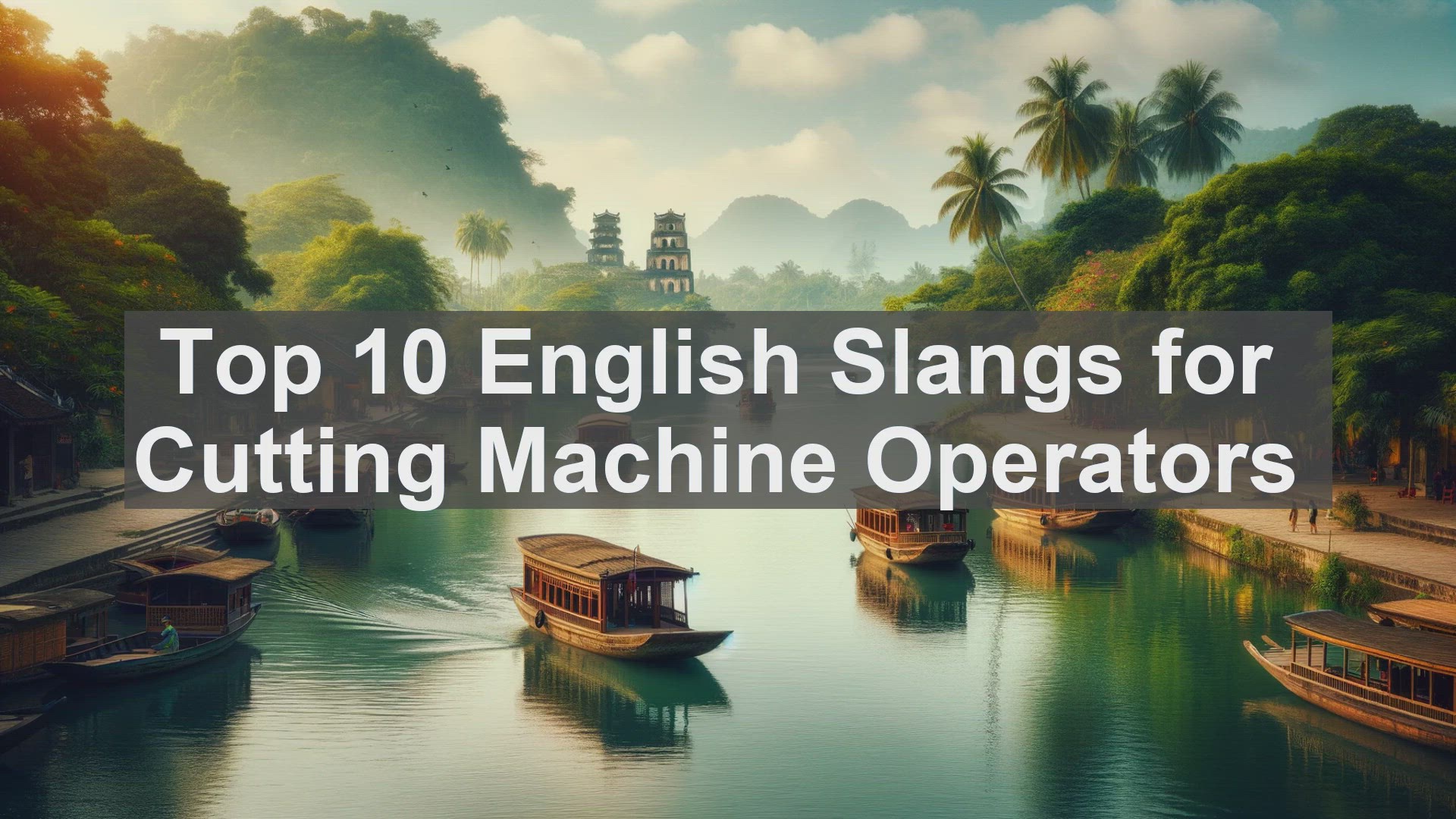 'Video thumbnail for Top 10 English Slangs for Cutting Machine Operators'
