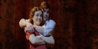 Video thumbnail for Exclusive: Watch Jeremy Jordan and Frances Mayli McCann in 'How 'Bout a Dance' from BONNIE & CLYDE