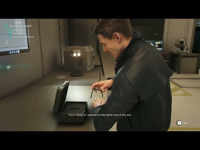 Video thumbnail for 007 First Light - Man of The Hour: Get a Q-Watch | Find Gadgets | Get a New Service Pistol Gameplay
