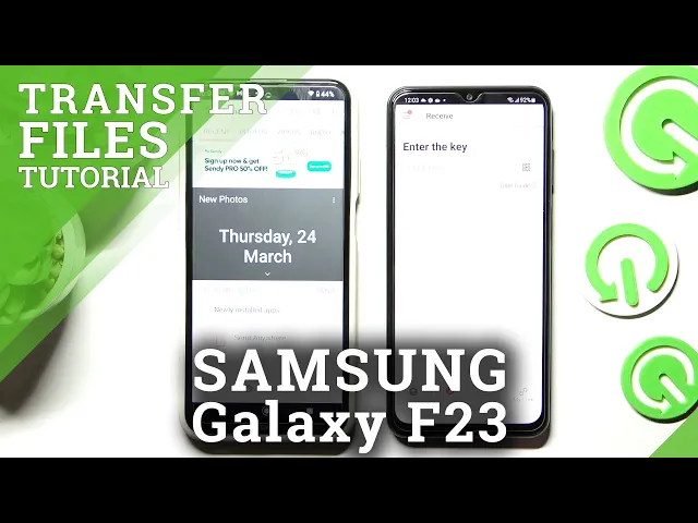 Video thumbnail for How to Transfer files from  NOKIA Device to SAMSUNG Galaxy F23 - Use Send Anywhere app