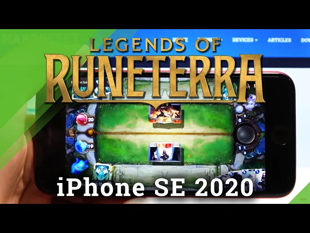 Video thumbnail for Test Legends of Runeterra on iPhone SE 2020 – Performance Checkup