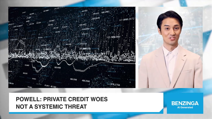 Video thumbnail for Powell Downplays Credit Risk