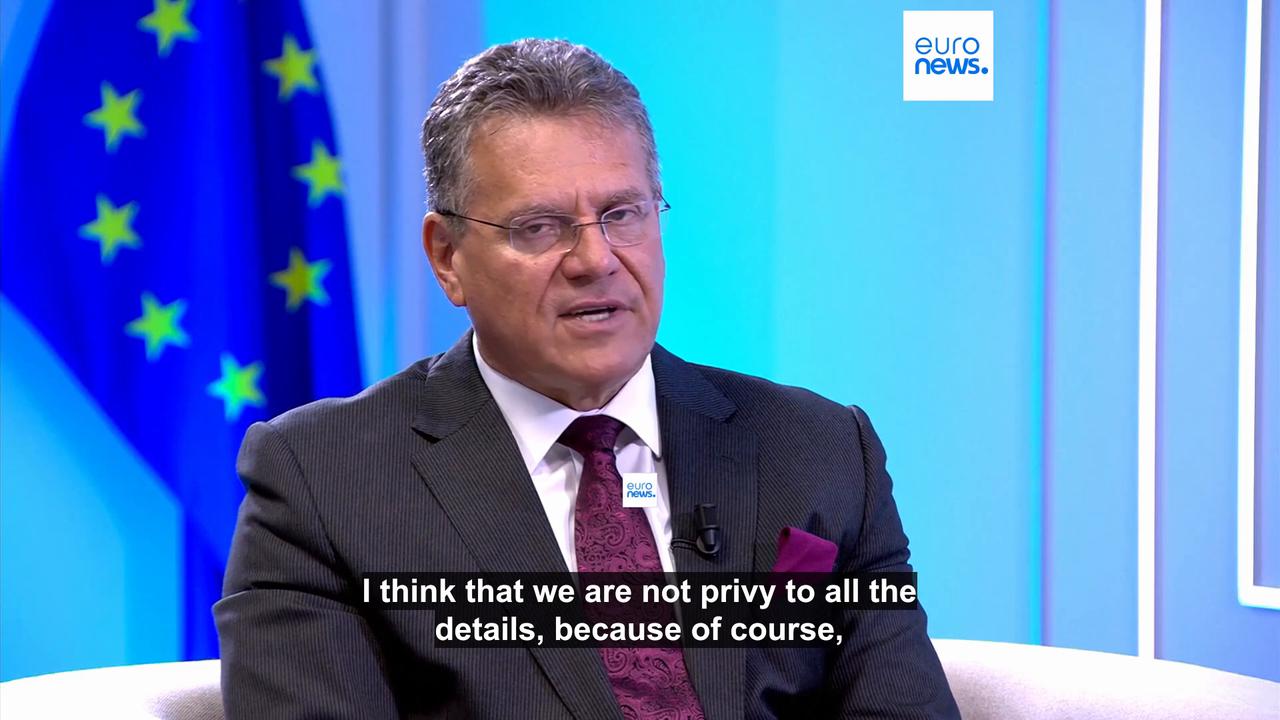 Video thumbnail for Exclusive: 'Everything can be weaponised,' EU trade chief Šefčovič speaks after Nexperia spat