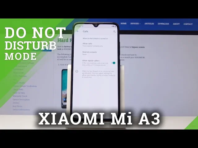 Video thumbnail for How to Activate Do Not Disturb Mode in XIAOMI Mi A3 - Mute Sounds