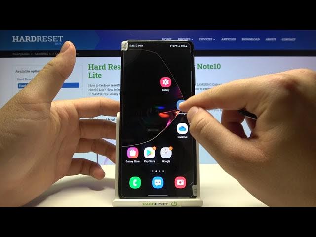Video thumbnail for How to Activate Fingerprint Animation in Samsung Galaxy Note 10 Lite? Fingerprint Settings