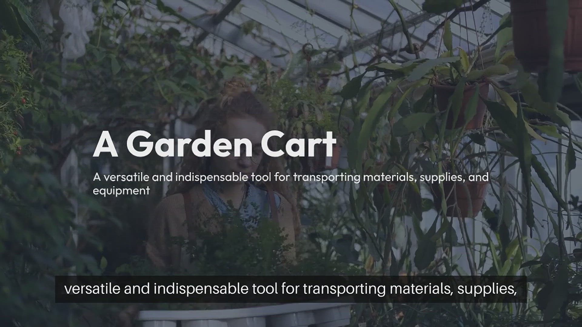 Video thumbnail for Garden Cart