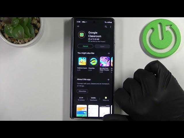 Video thumbnail for How to Install Google Classroom in SAMSUNG Galaxy Z Fold 4 – Join Google Classroom