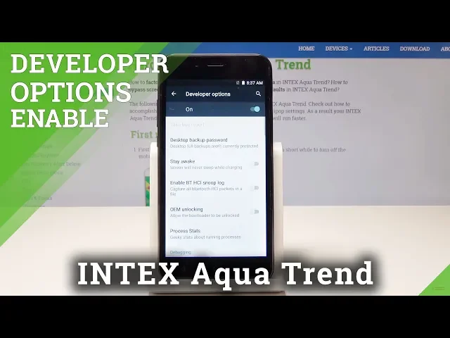 Video thumbnail for How to Open Developer Options in INTEX Aqua Trend - Advanced Features
