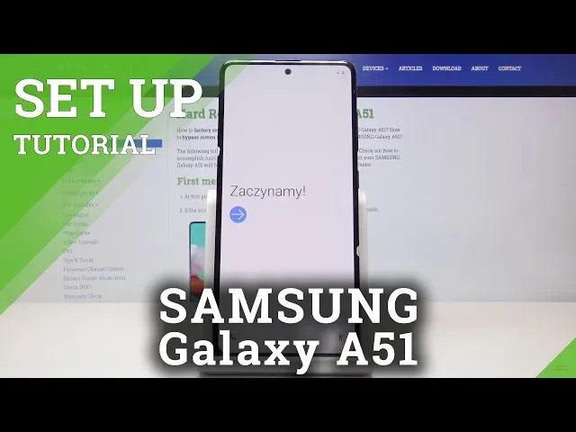 Video thumbnail for How to Set Up Samsung Galaxy A51 – First Steps and Configuration