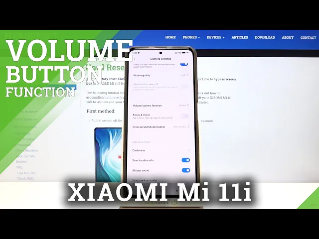 Video thumbnail for How to Change Volume Buttons Function in XIAOMI Mi 11i – Additional Volume Buttons Function