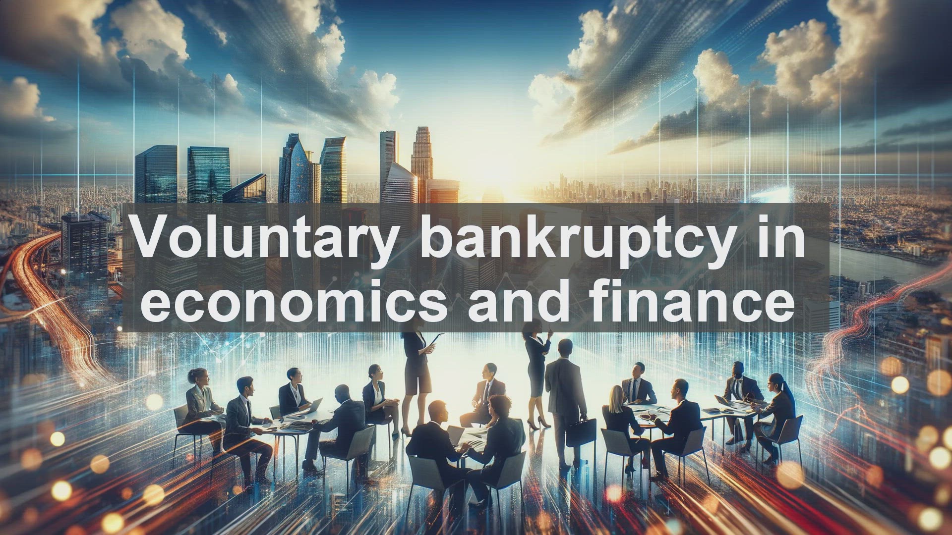 'Video thumbnail for Voluntary bankruptcy in economics and finance'