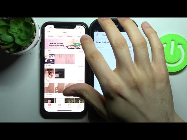 Video thumbnail for Tranasfer Data from iPhone to CAT S42 – Send Anywhere App