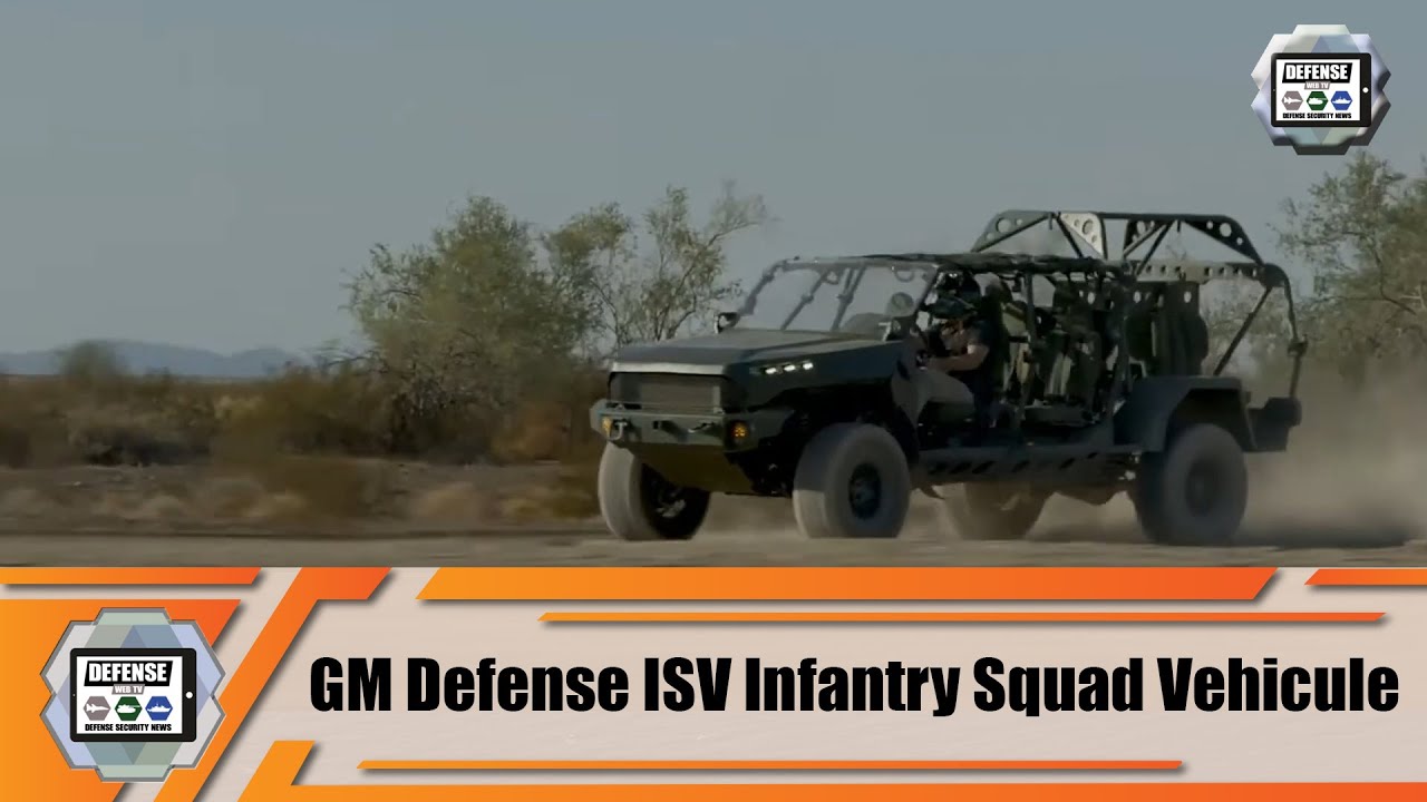 Video thumbnail for Review GM Defense interview about ISV Infantry Squad Vehicles Colorado ZR2-based for US Army