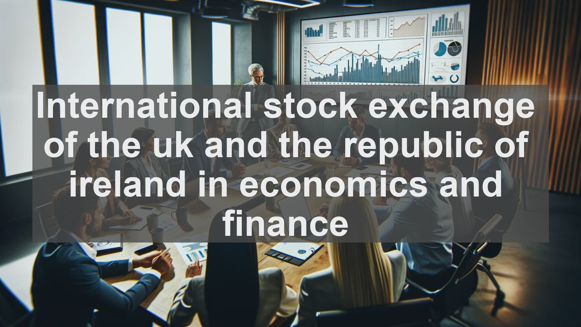 'Video thumbnail for International stock exchange of the uk and the republic of ireland in economics and finance'