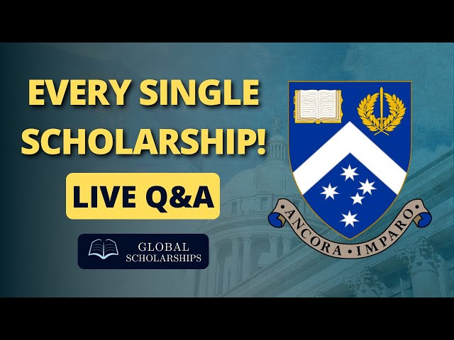 Video thumbnail for Every Scholarship in Monash University for International Students (2024)