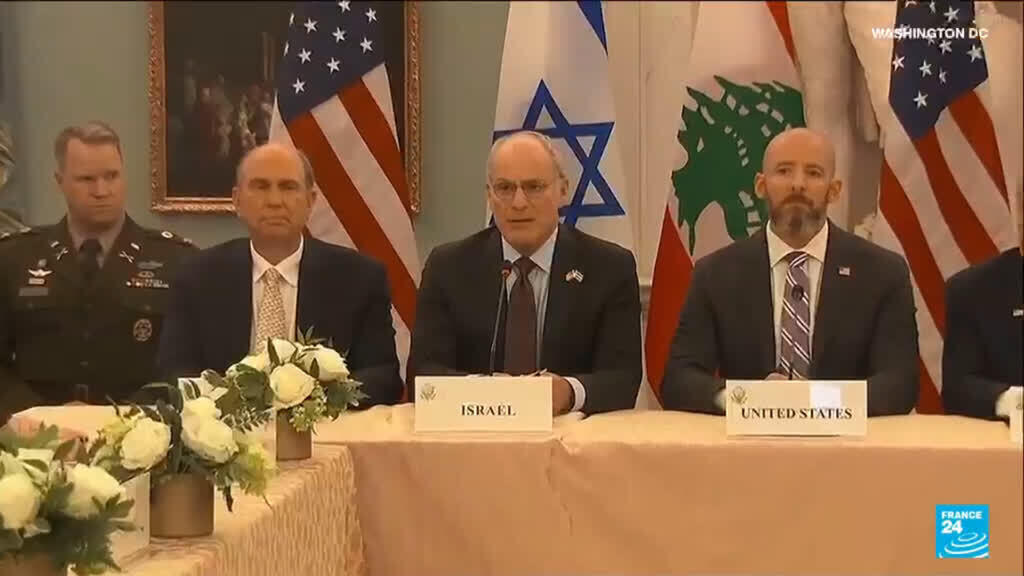 Video thumbnail for Lebanon reports Israeli strikes after truce announcement