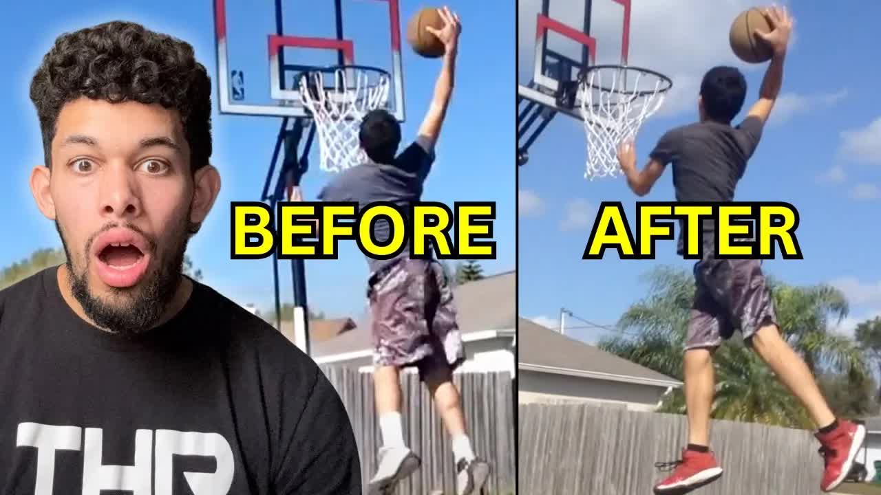 Video thumbnail for Vertical Jump Technique: Toe-Off & Dunking Physics Analysis