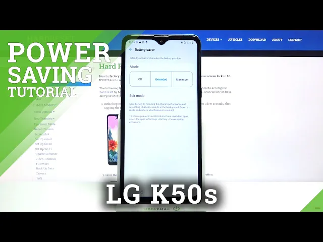 Video thumbnail for How to Enable Power Saving Mode in LG K50s – Save More Battery Percentage