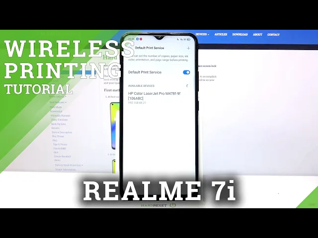 Video thumbnail for How to Connect Printer with REALME 7i – Wireless Printing