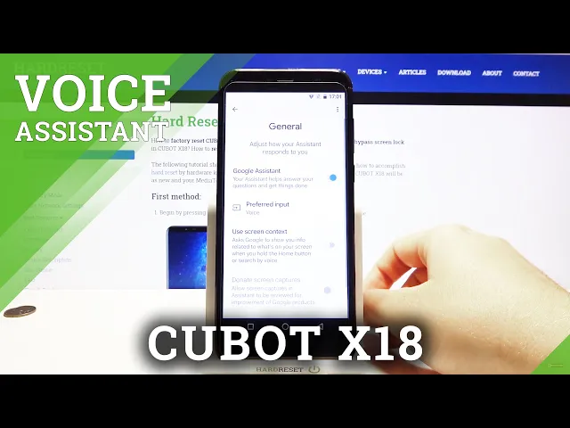 Video thumbnail for How to Disable Google Assistant – Assistant Customizations on CUBOT X18
