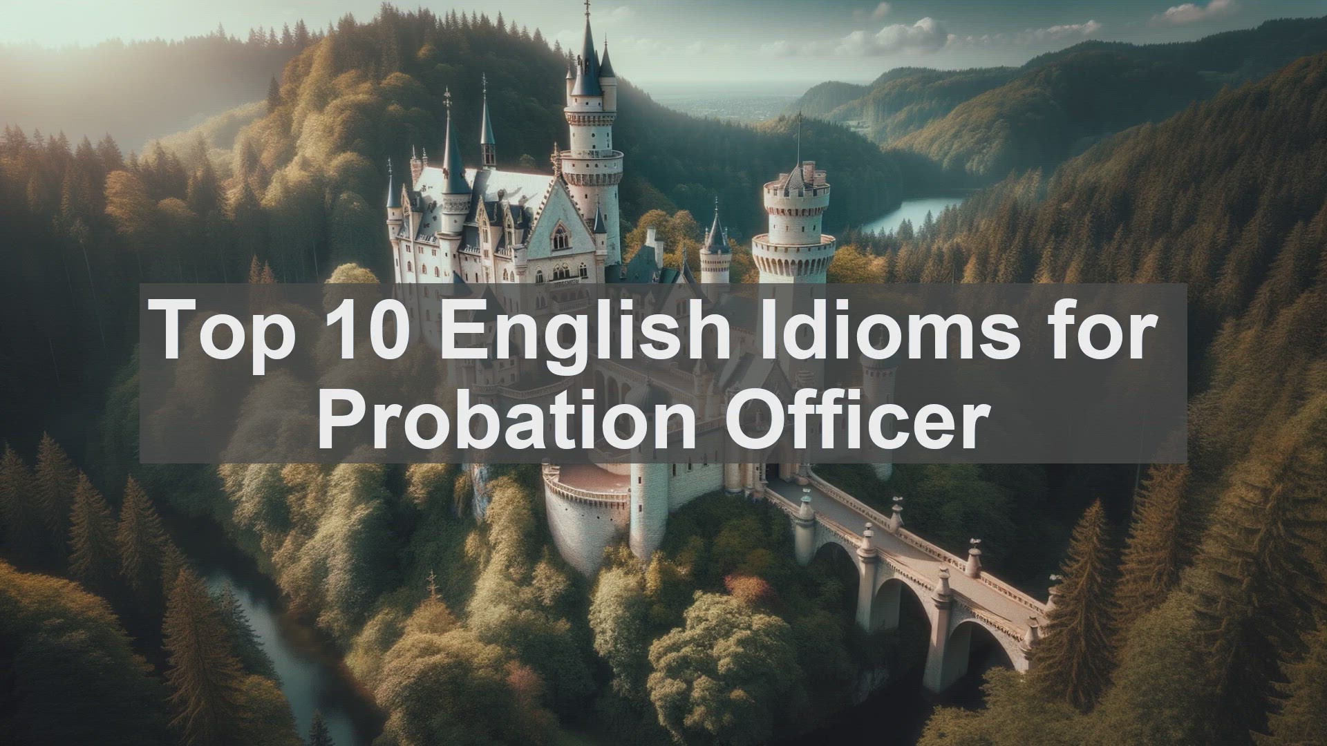 'Video thumbnail for Top 10 English Idioms for Probation Officer'