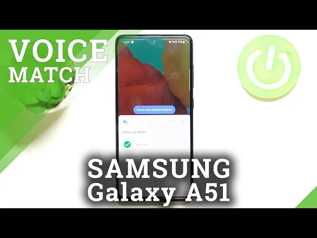 Video thumbnail for Samsung Galaxy A51 - How To Make Phone Call Using Google Assistant