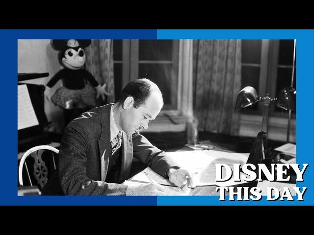 Video thumbnail for Disney Legend Frank Churchill | DISNEY THIS DAY | October 20, 1901