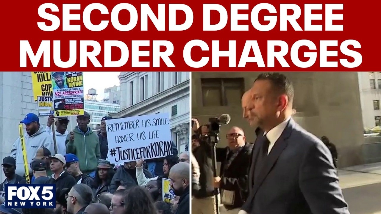 Video thumbnail for Ex-NYPD detective indicted on second degree murder connected to GWB shooting
