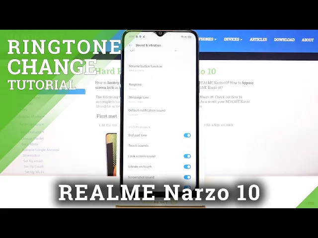 Video thumbnail for Change Ringtones and Manage Ringtone Settings - REALME Narzo 10