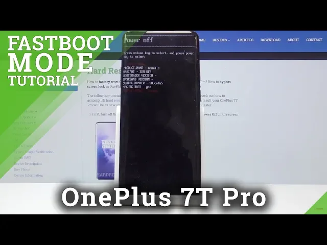 Video thumbnail for Fastboot Mode in OnePlus 7T Pro - How to Open & Use OnePlus Fastboot