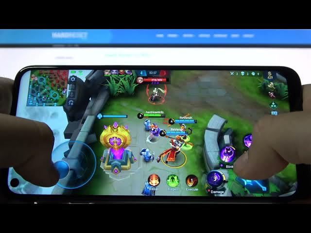 Video thumbnail for Test Game Mobile Legends on LG K61 | MediaTek Helio P35 | 4GB RAM | Gameplay - FPS Check