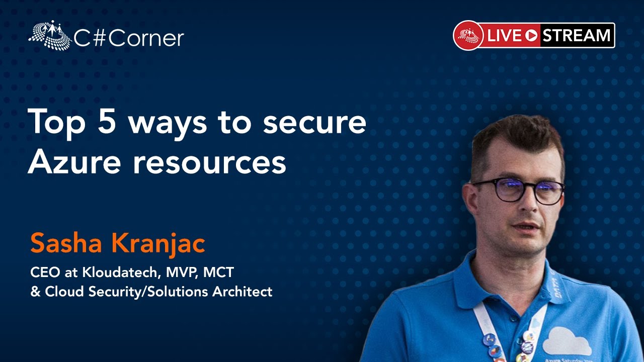 'Video thumbnail for Top 5 ways to secure Azure resources || IT Security Virtual Conference 2021'