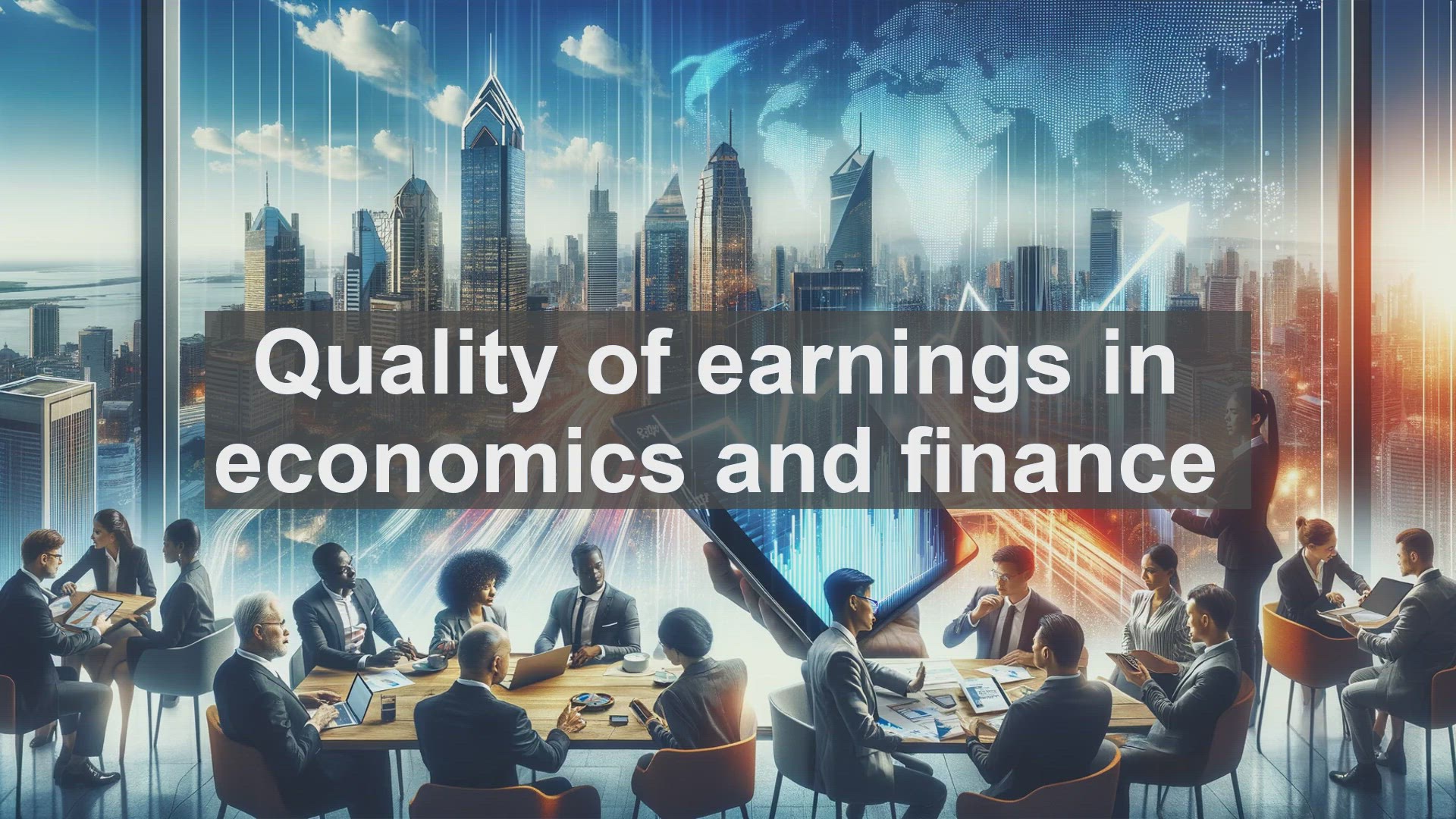 'Video thumbnail for Quality of earnings in economics and finance'