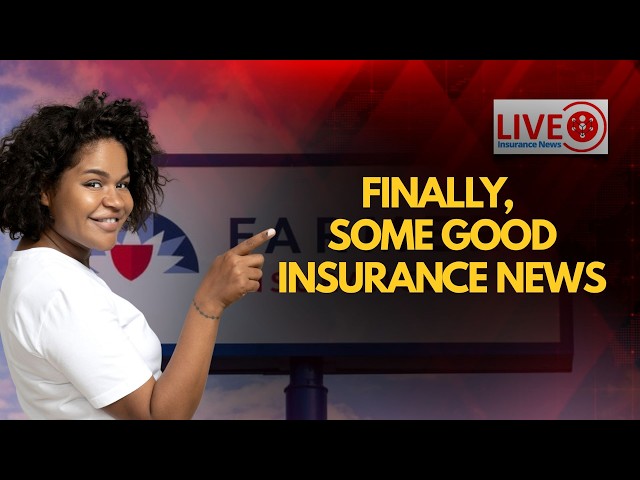 Video thumbnail for Farmers Insurance Reverses Course in California | Live Insurance News