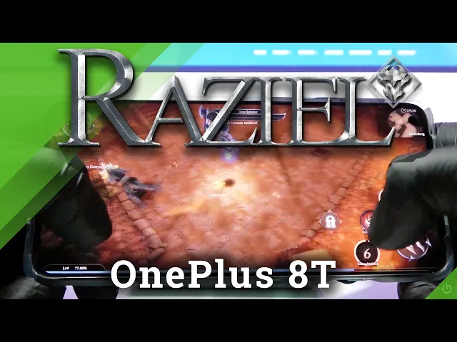 Video thumbnail for Efficiently Test of Oneplus 8T while Playing Raziel– Gameplay of Raziel Dungeon Arena