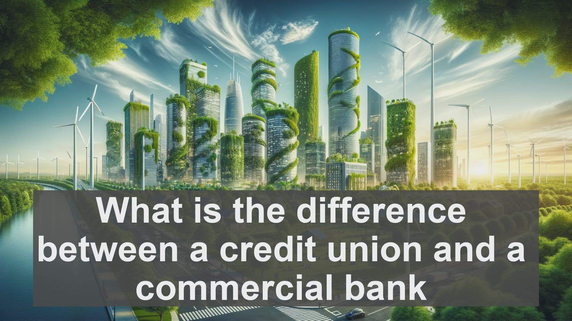 'Video thumbnail for What is the difference between a credit union and a commercial bank?'