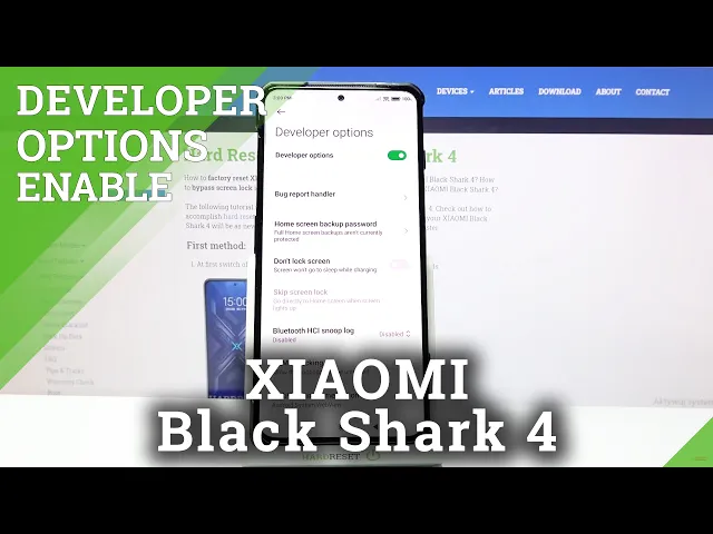 Video thumbnail for How to Enable Developer Mode on Xiaomi Black Shark 4 - Boot Developer Options