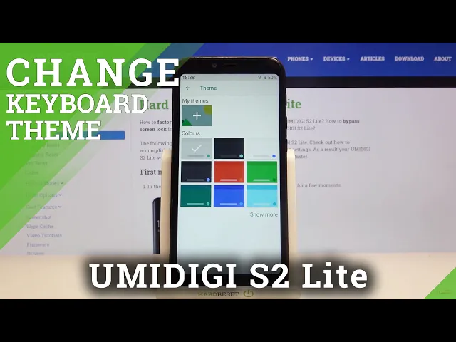 Video thumbnail for How to Customize Theme of Keyboard with Picture in Umidigi S2 Lite – Create Unique Keyboard