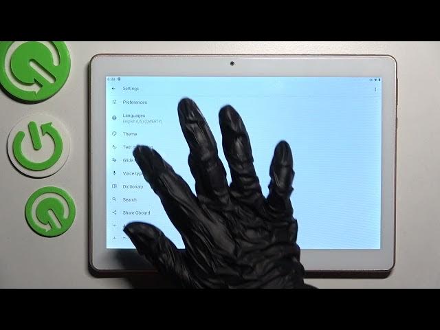 Video thumbnail for How to Enter Text Correction Options on TOSCIDO X109 - Text Correction Options